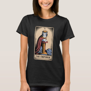 Camiseta La carta del Emperador Tarot Místico Poste de Rasc