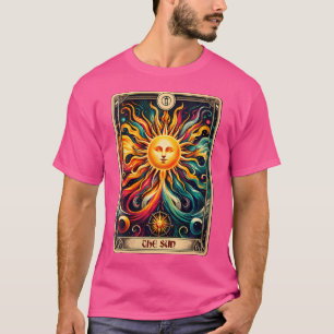 Camiseta La carta del sol del Tarot de Arcanos Mayores