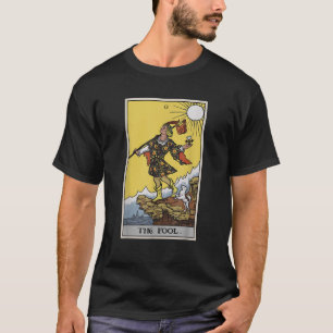 Camiseta La carta del tonto Tarot Pagan bruja Oculto Fortun