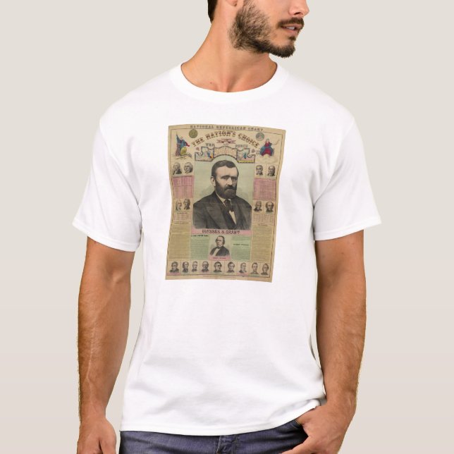 Camiseta La carta republicana Ulises S. Grant de M.T. Boyd (Anverso)