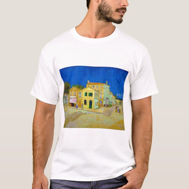 Camiseta La casa amarilla, Van Gogh (Anverso)