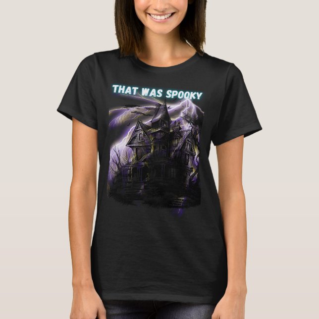 Camiseta ¡La casa atormentada! (Anverso)