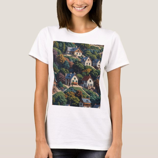 Camiseta (La casa como una foto) (Anverso)