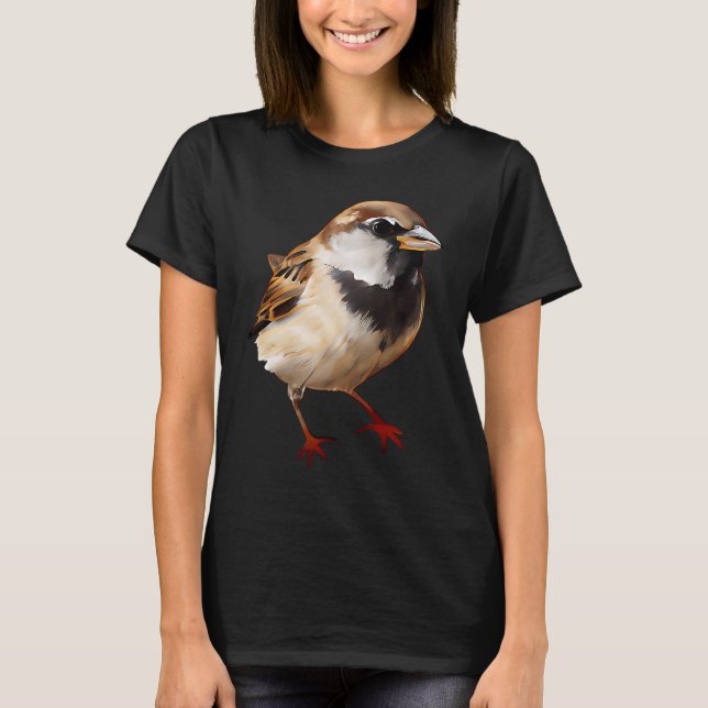 Camiseta La casa de belleza de la naturaleza Sparrow 1 (Anverso)
