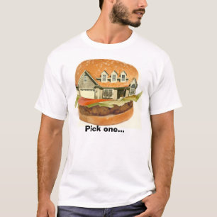 Camiseta La casa de la hamburguesa, escoge uno…
