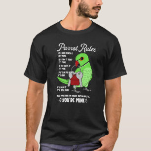 Camiseta La casa de loros gobierna el mío, el anillo indio 