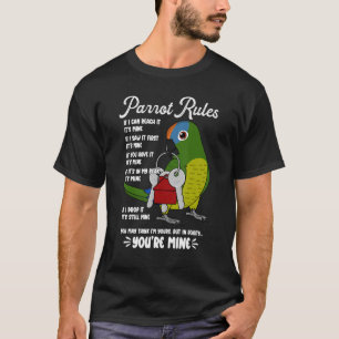 Camiseta La casa de loros gobierna el mío, el coco con fren