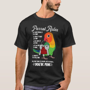 Camiseta La casa de loros gobierna, es mía, fichers Lovebir