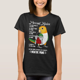 Camiseta La casa de loros gobierna la mía, la camarilla de 