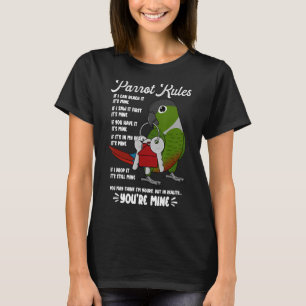 Camiseta La casa de loros gobierna la mía, la incultura de 