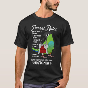 Camiseta La casa de loros gobierna la mía Nanday Conure
