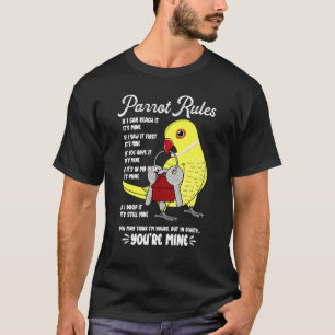Camiseta La casa de loros gobierna mi anillo indio amarillo