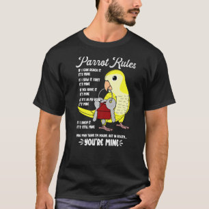 Camiseta La casa de loros gobierna mi paraíso de los monjes