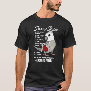 Camiseta La casa de loros gris es mía