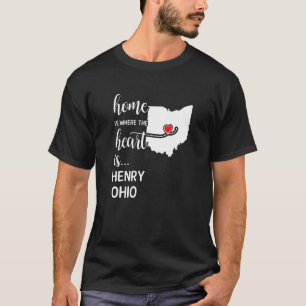 Camiseta La Casa De Ohio Es Donde El Corazón Es El Condado 