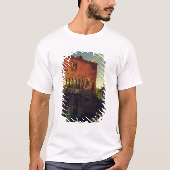 Camiseta La casa de Othello, Moore en Venecia, 1856 (Anverso)