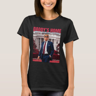 Camiseta La casa de papá Trump Return 45 47 Funny Trump 202