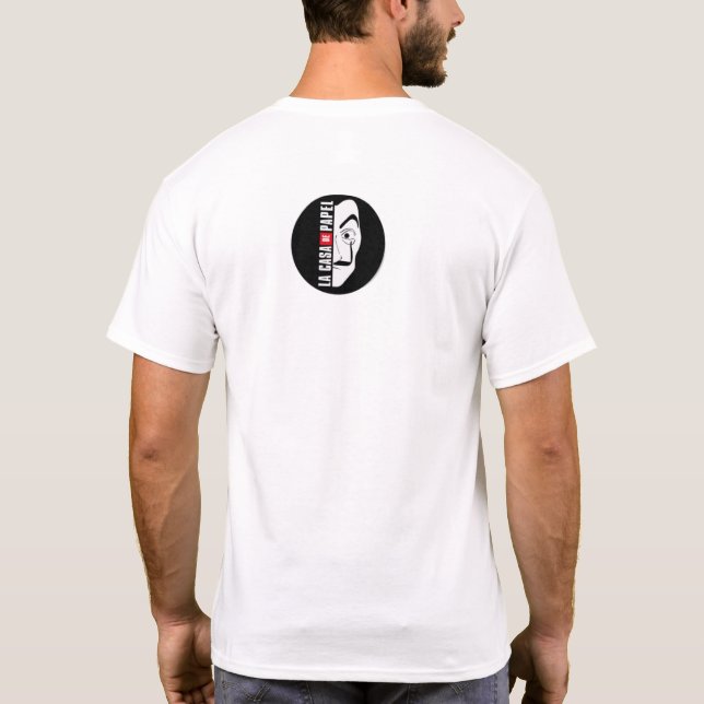 Camiseta La casa de papel (Reverso)