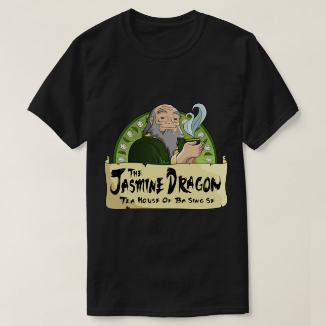 Camiseta La casa de té Jasmine Dragon (Diseño del anverso)
