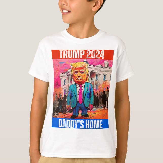 CAMISETA LA CASA DE TRUMP 2024 DE DADDY (Anverso)