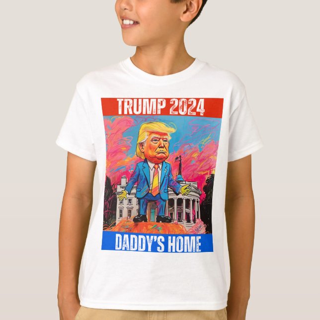 CAMISETA LA CASA DE TRUMP 2024 DE DADDY (Anverso)