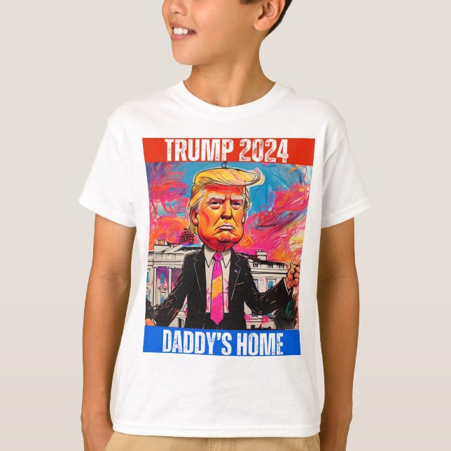 CAMISETA LA CASA DE TRUMP 2024 DE DADDY (Anverso)