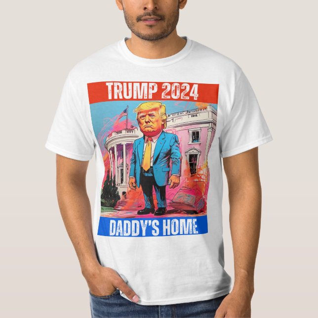 CAMISETA LA CASA DE TRUMP 2024 DE DADDY (Anverso)