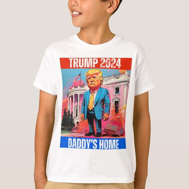 CAMISETA LA CASA DE TRUMP 2024 DE DADDY (Anverso)
