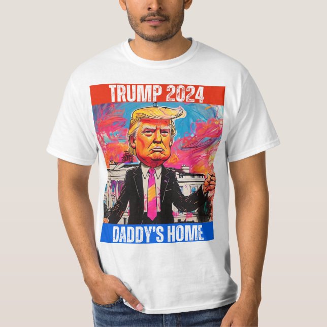 CAMISETA LA CASA DE TRUMP 2024 DE DADDY (Anverso)