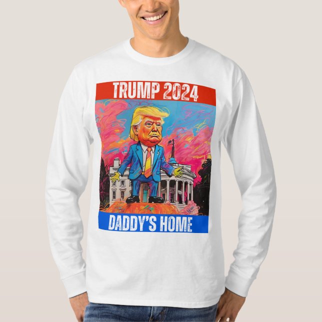 CAMISETA LA CASA DE TRUMP 2024 DE DADDY (Anverso)