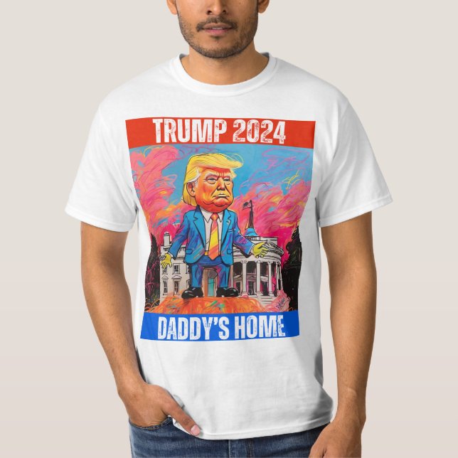 CAMISETA LA CASA DE TRUMP 2024 DE DADDY (Anverso)