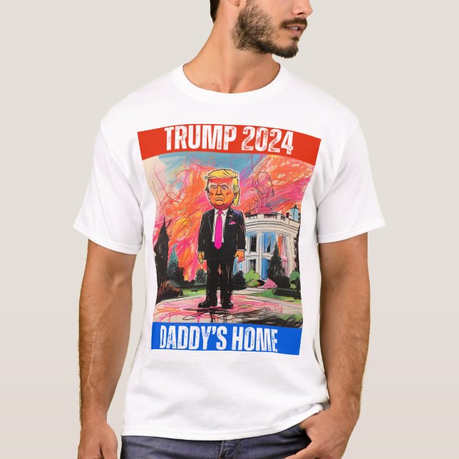 CAMISETA LA CASA DE TRUMP 2024 DE DADDY (Anverso)