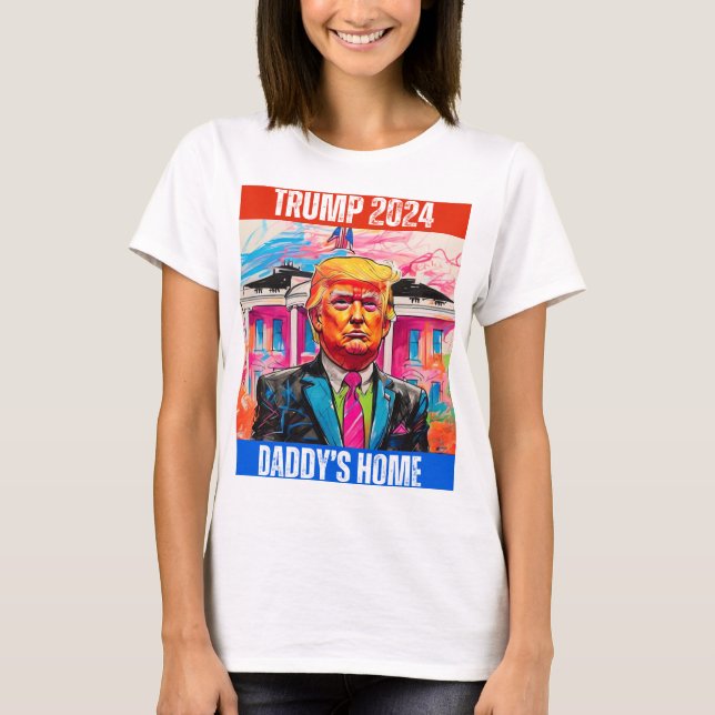 CAMISETA LA CASA DE TRUMP 2024 DE DADDY (Anverso)