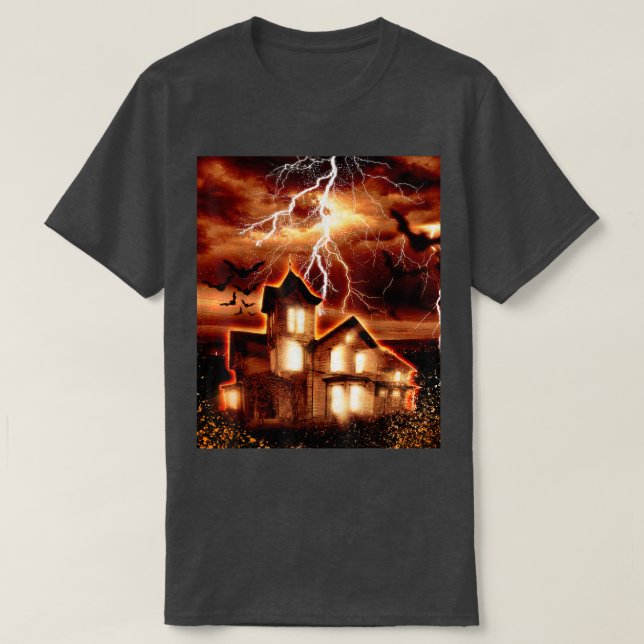 Camiseta La casa embrujada Blitz y Thunder (Diseño del anverso)