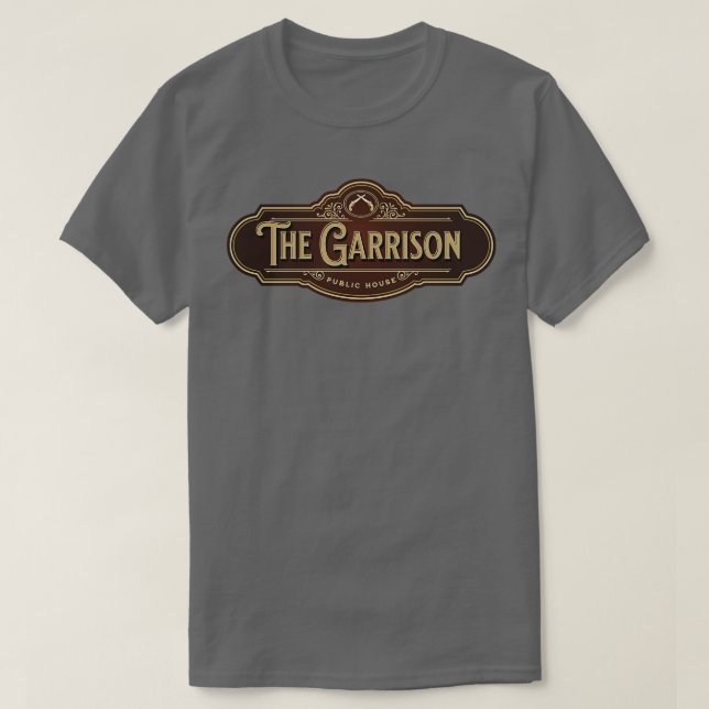 Camiseta La casa pública de Garrison Peaky Blinders 1 (Diseño del anverso)