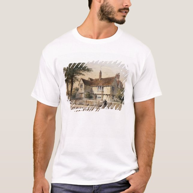 Camiseta La casa rectoral, extremos de Newington, 1852 (Anverso)