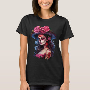Camiseta La Catrina Día De Los Muertos Día Mexicano De Los