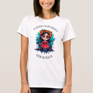 Camiseta La Catrina: Siempre Moda, incluso en la muerte