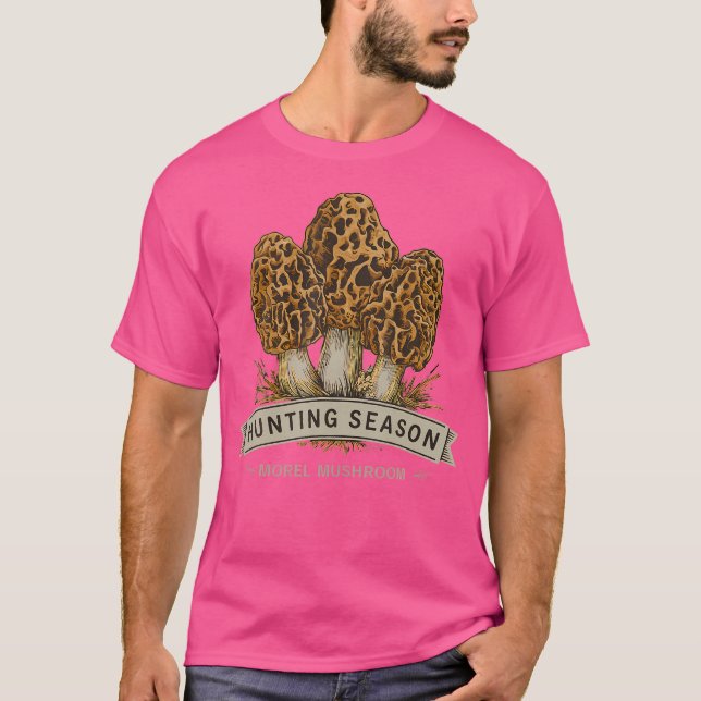 Camiseta La caza de hongos Morel (Anverso)