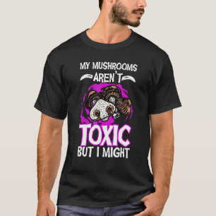 Camiseta La caza de hongos vintage mis hongos son tóxicos