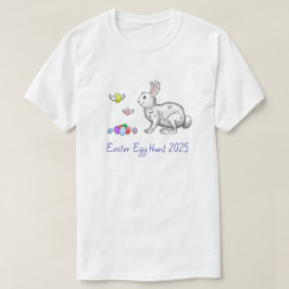 Camiseta La caza de huevos del conejo de Pascua