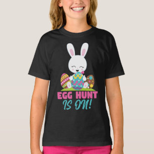 Camiseta La caza de huevos en las vacaciones de Pascua