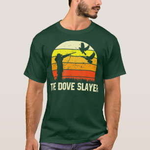 Camiseta La Caza De La Vintage Retro De Dove