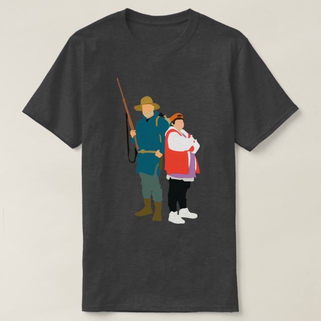 Camiseta La caza de los salvajes (Diseño del anverso)