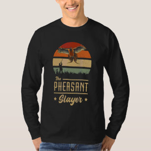 Camiseta La Caza De Pheasant Retro El Pheasant Bird Hu