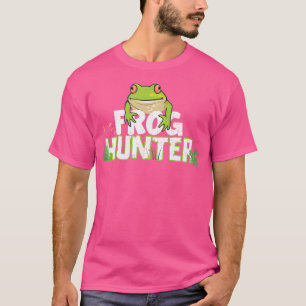 Camiseta La caza de ranas divertida Frog Frog Lover