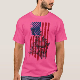 Camiseta La caza de venados norteamericana