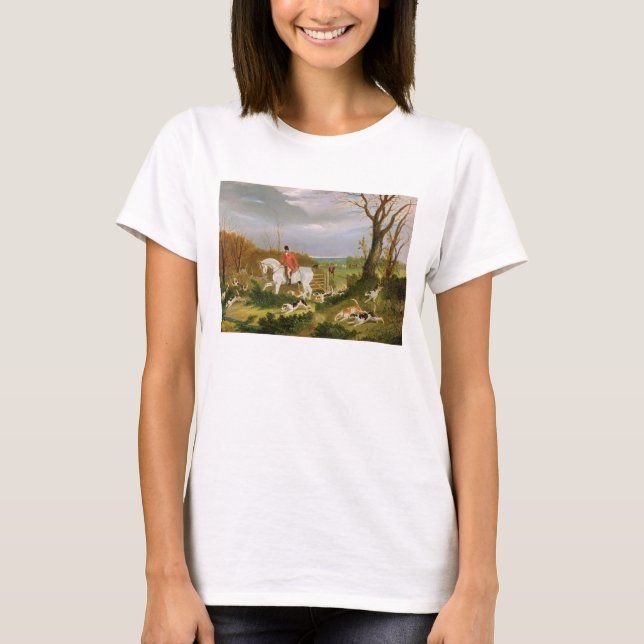 Camiseta La caza del Suffolk - se cubrirá cerca de Herrings (Anverso)
