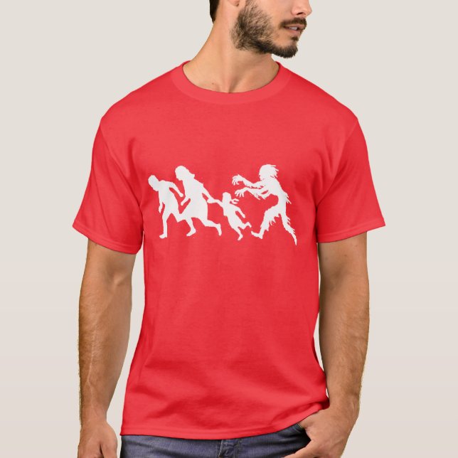 Camiseta La caza del zombi (Anverso)