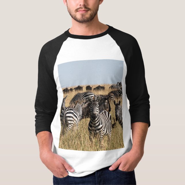 Camiseta La cebra de Grant (Anverso)